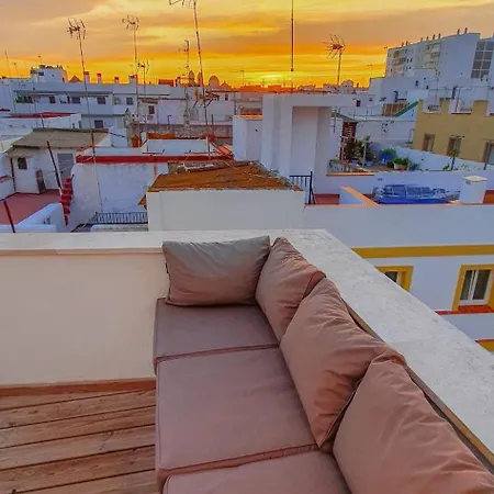 Penthouse With Jacuzzi, And Garaje Grupo Ac Gestion 아파트 카디스